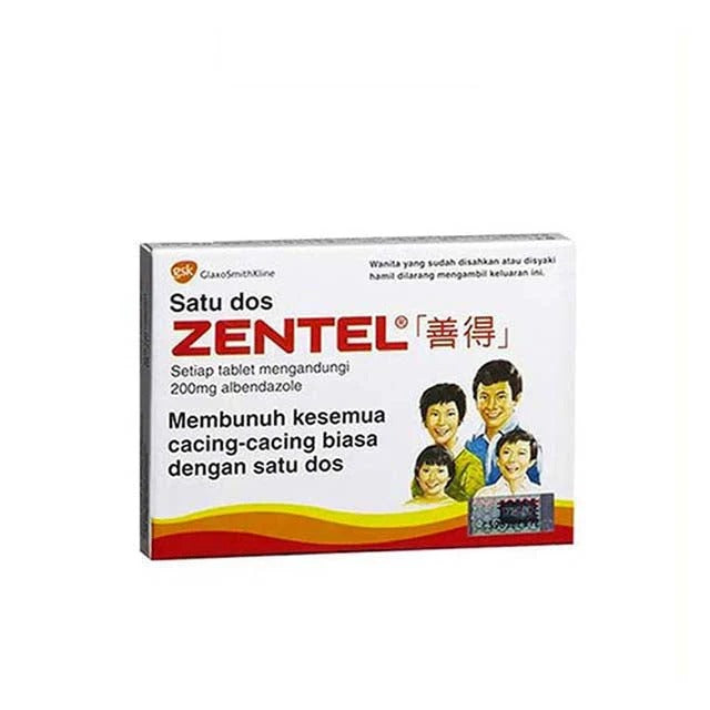 ZENTEL TAB 2S