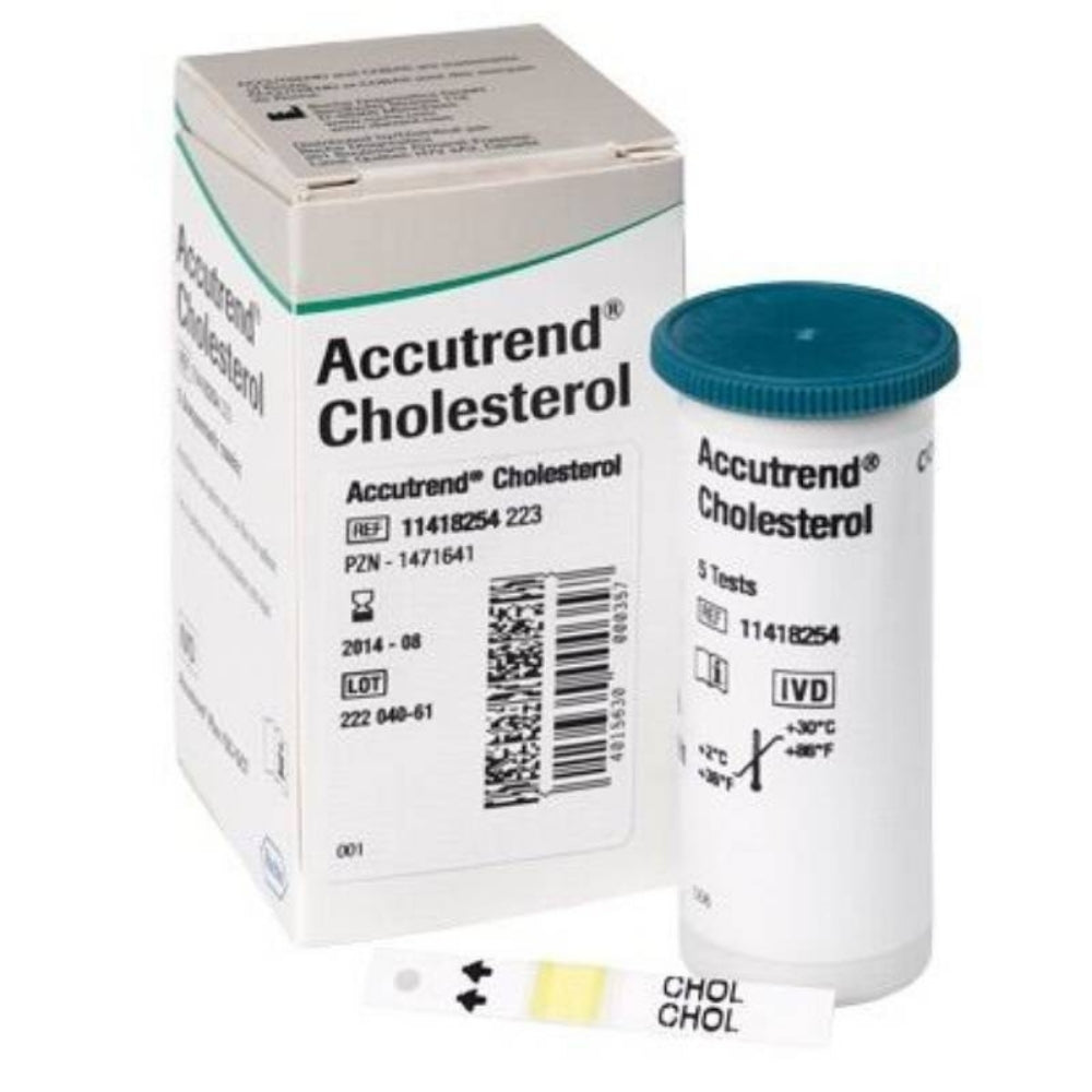 ACCUTREND CHOLESTROL TEST STRIP 25S