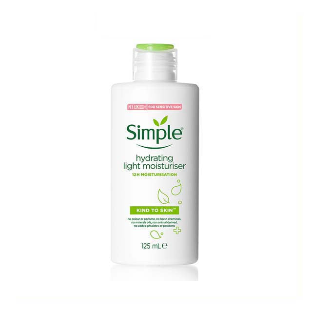 SIMPLE HYDRATING LIGHT MOISTURISER 125ML