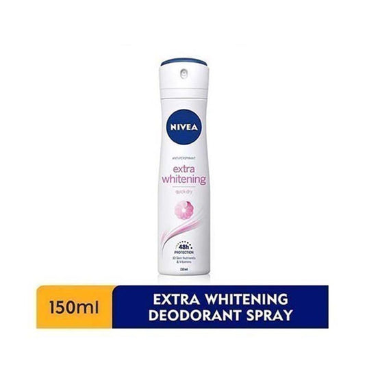NIVEA DEODORANT FEMALE EXTRA BRIGHTENING SPRAY (F) 150ML