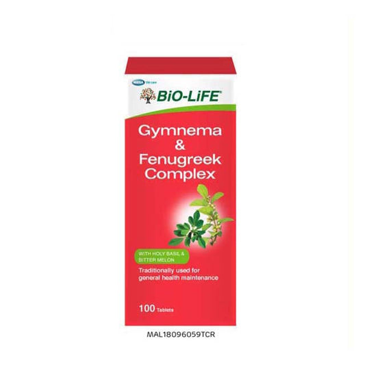 BIO-LIFE GYMNEMA & FENUGREEK COMPLEX TAB 100S