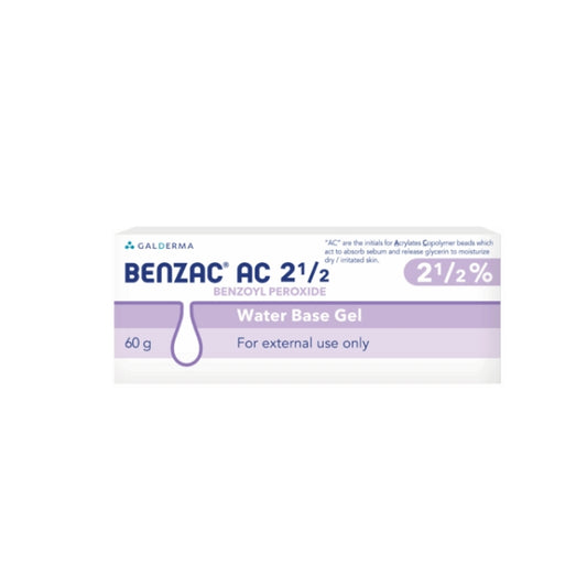 BENZAC AC 2.5% GEL 60G