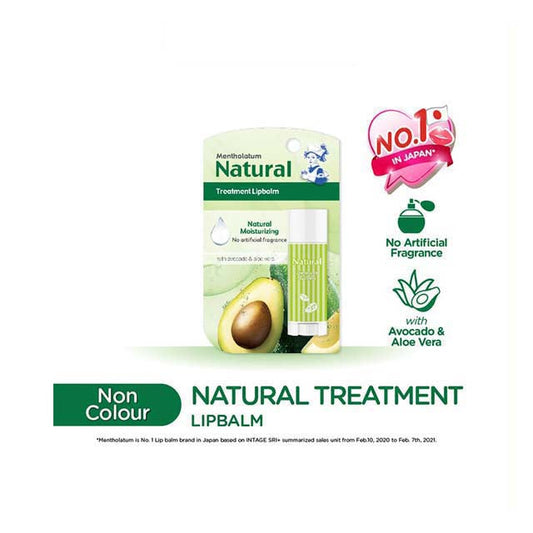 MENTHOLATUM LIP BALM NATURAL 3G