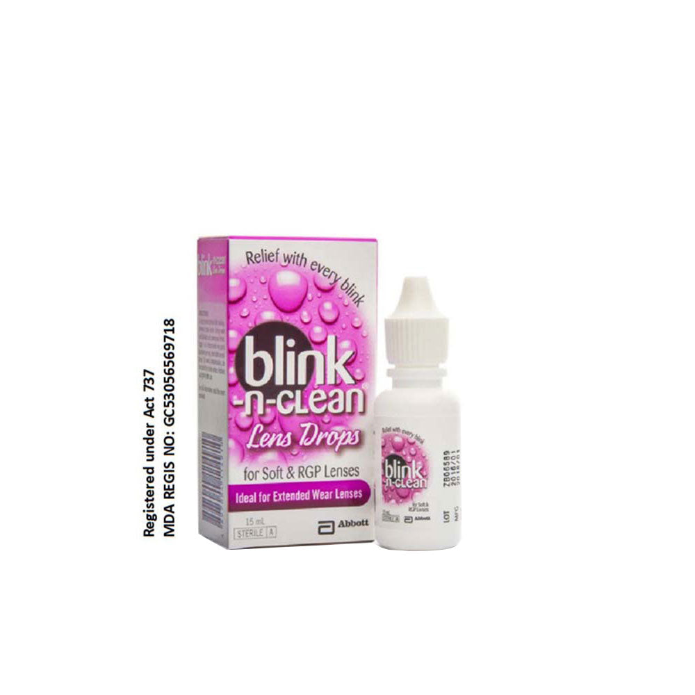 BLINK & CLEAN LENS DROP 15ML