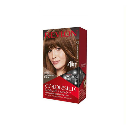 REVLON COLORSILK 43 MEDIUM GOLDEN BROWN 59ML