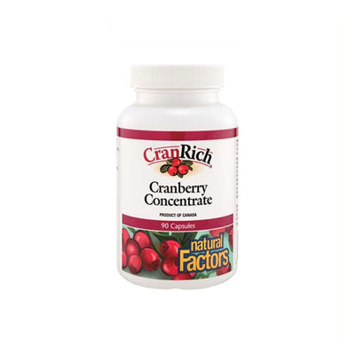 NATURAL FACTORS CRANRICH CRANBERRY CONCENTRATE 90S