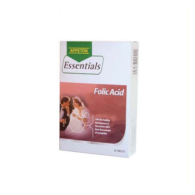 APPETON ESSENTIALS FOLIC ACID 90S