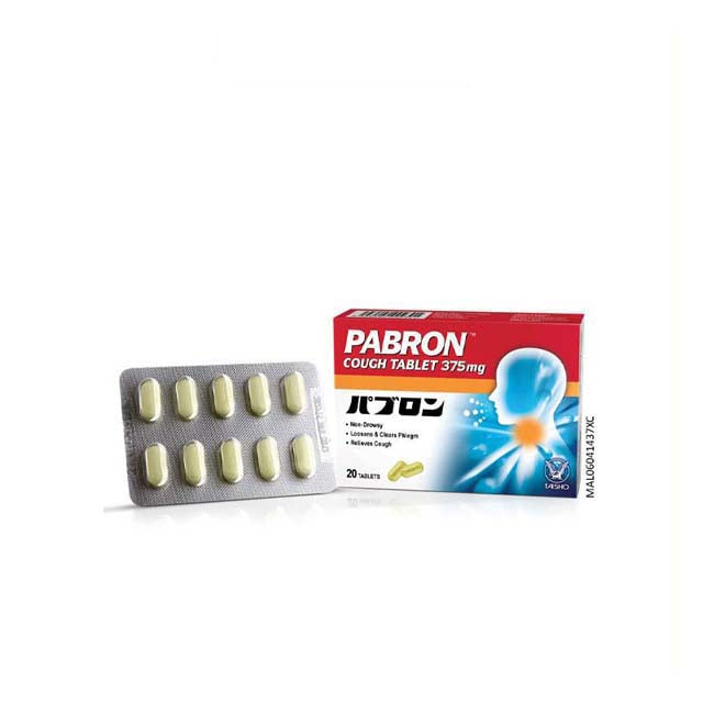 PABRON COUGH TAB 20S