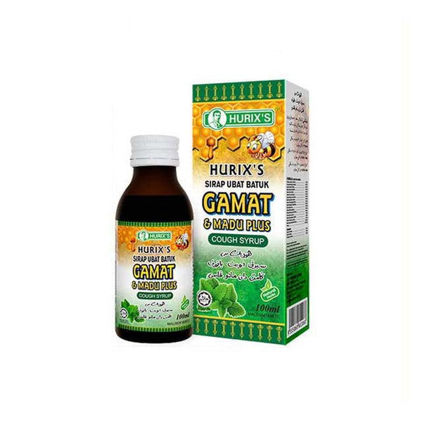 HURIXS SIRAP UBAT BATUK GAMAT & MADU PLUS 100ML