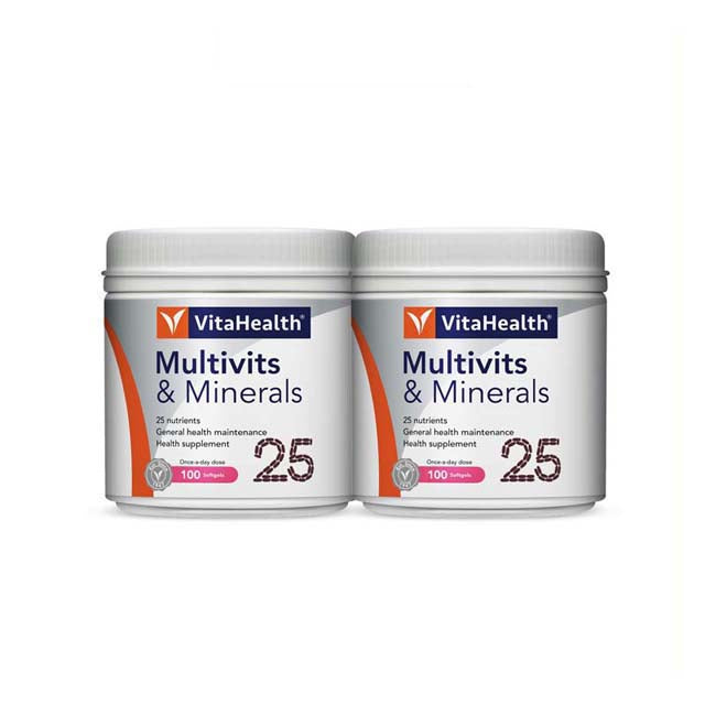 VITAHEALTH MULTIVITS & MINERALS 2X100S