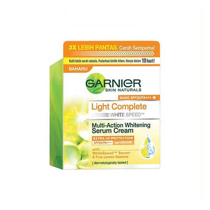 GARNIER BRIGHT COMPLETE WHITENING SERUM CREAM SPF36 50ML