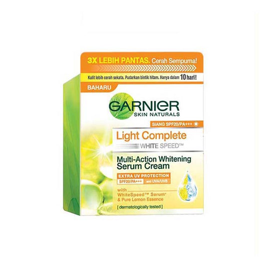 GARNIER BRIGHT COMPLETE WHITENING SERUM CREAM SPF36 50ML