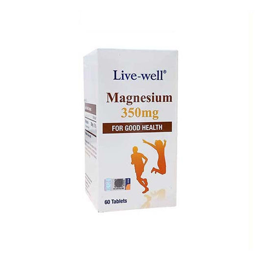 LIVE WELL MAGNESIUM 350MG 60S