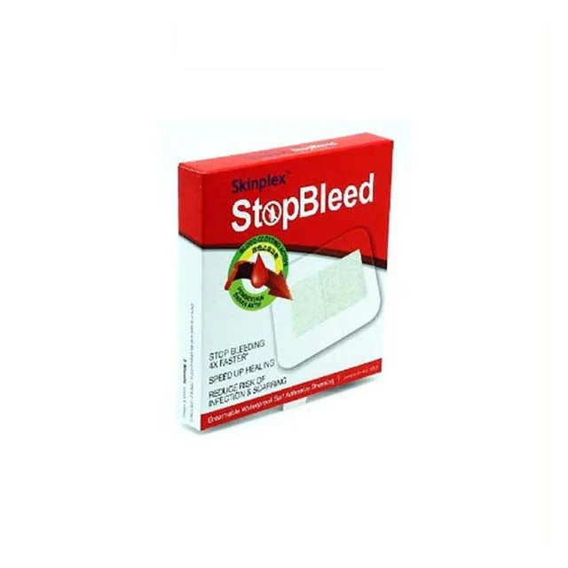 SKINPLEX STOPBLEED DRESSING PAD 3S