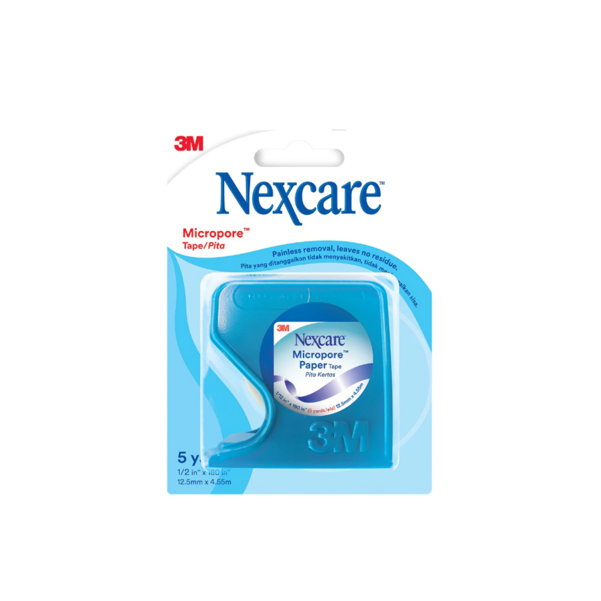 3M NEXCARE MICROPORE PAPER TAPE 1/2INX5YD