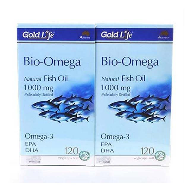 GOLDLIFE FISH OIL 1000MG 120SX2