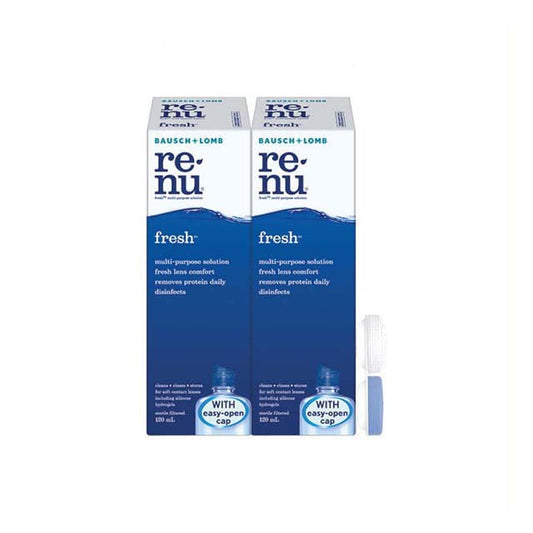 BAUSCH & LOMB RENU FRESH MULTI PURPOSE SOLUTION 120ML 2S