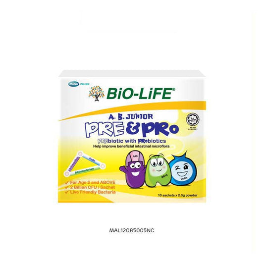 BIO-LIFE A.B. JUNIOR PRE & PRO POWDER SACHET 2.3G 10S