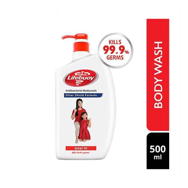 LIFEBUOY BODY WASH TOTAL 10 500ML