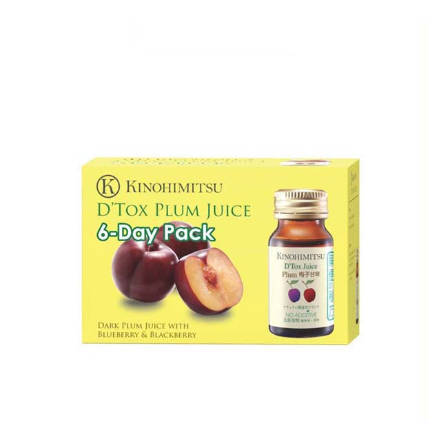 KINOHIMITSU DETOX PLUM JUICE 30ML 6S