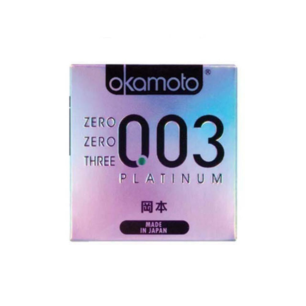 OKAMOTO 003 PLATINUM CONDOM 3S