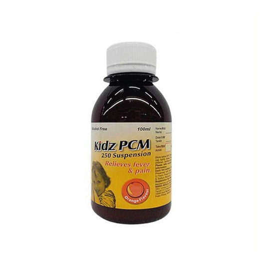 KIDZ PCM 250MG SUSPENSION (ORANGE) 100ML