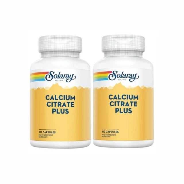 SOLARAY CALCIUM CITRATE PLUS 117SX2