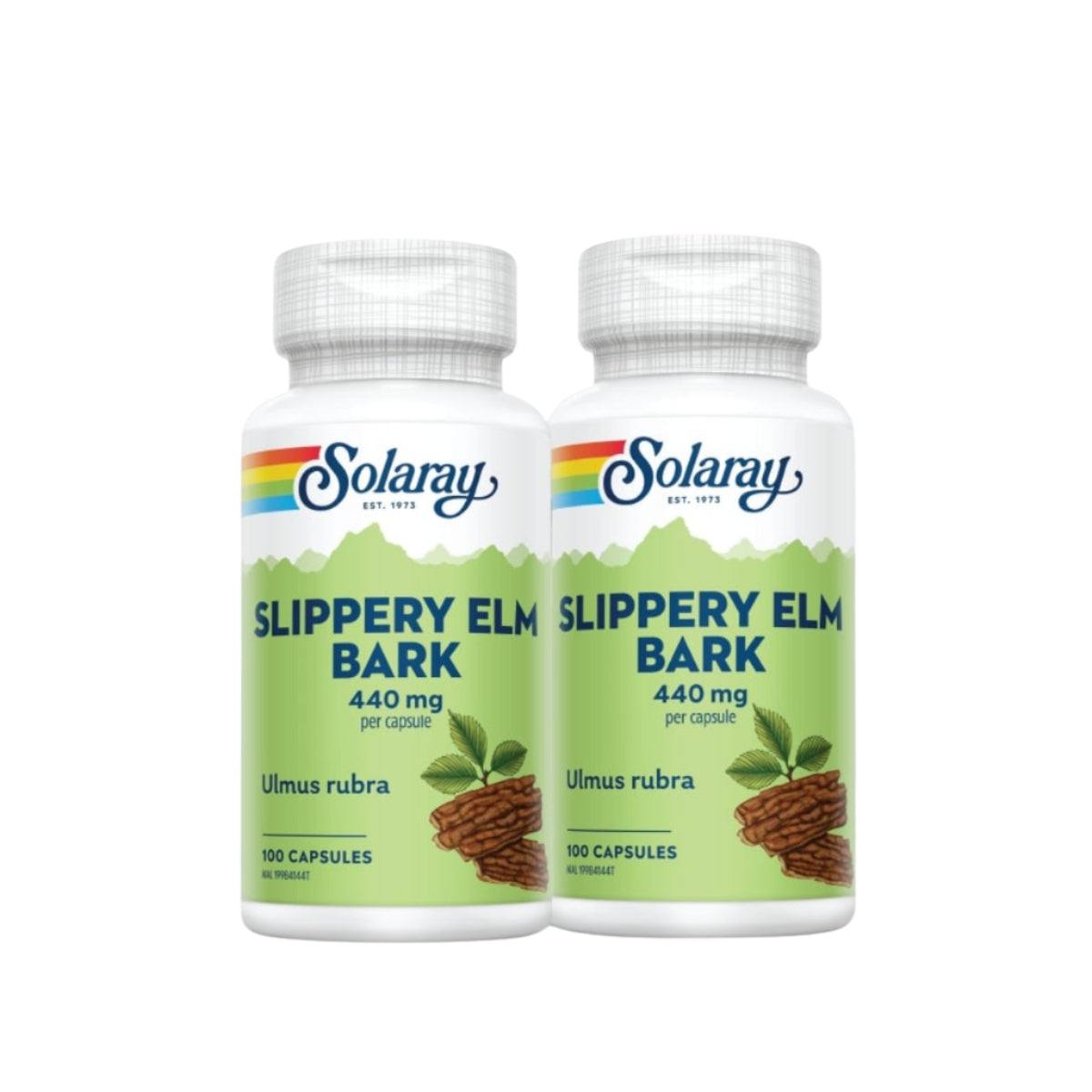 SOLARAY SLIPPERY ELM BARK 100SX2
