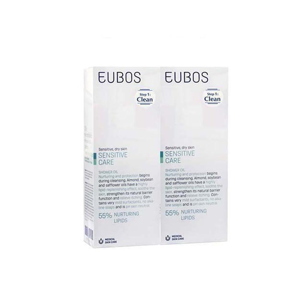 EUBOS SHOWER OIL FREE 200ML 2S