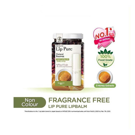 MENTHOLATUM LIP BALM PURE FRAGRANCE-FREE 4G