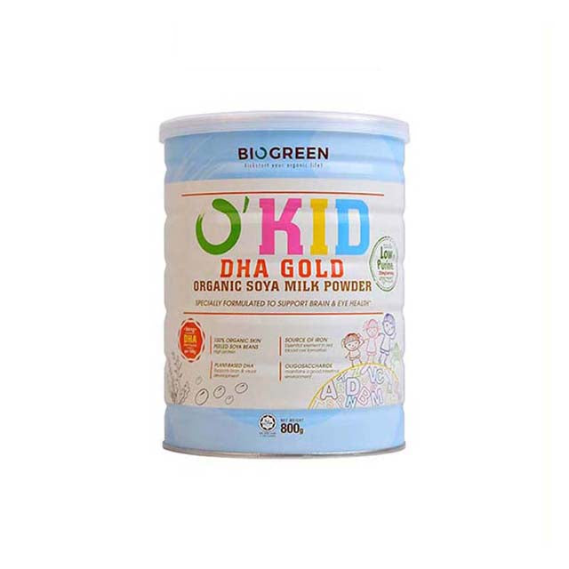 BIOGREEN DHA GOLD ORGANIC SOYA MILK 800G