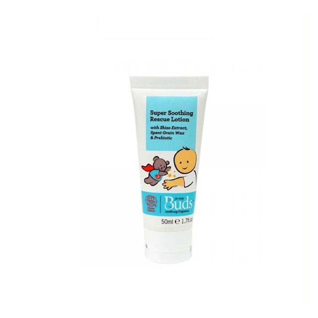 BUDS FOR BABY SOOTHING ORGANICS SUPER SOOTHING RESCUE LOTION 50ML