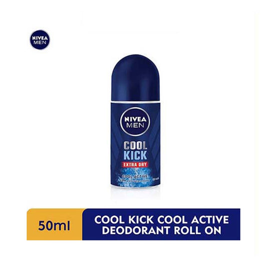 NIVEA FOR MEN DEODORANT COOL KICK ROLL ON 50ML