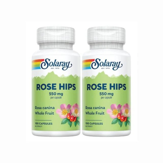 SOLARAY ROSE HIPS 100SX2