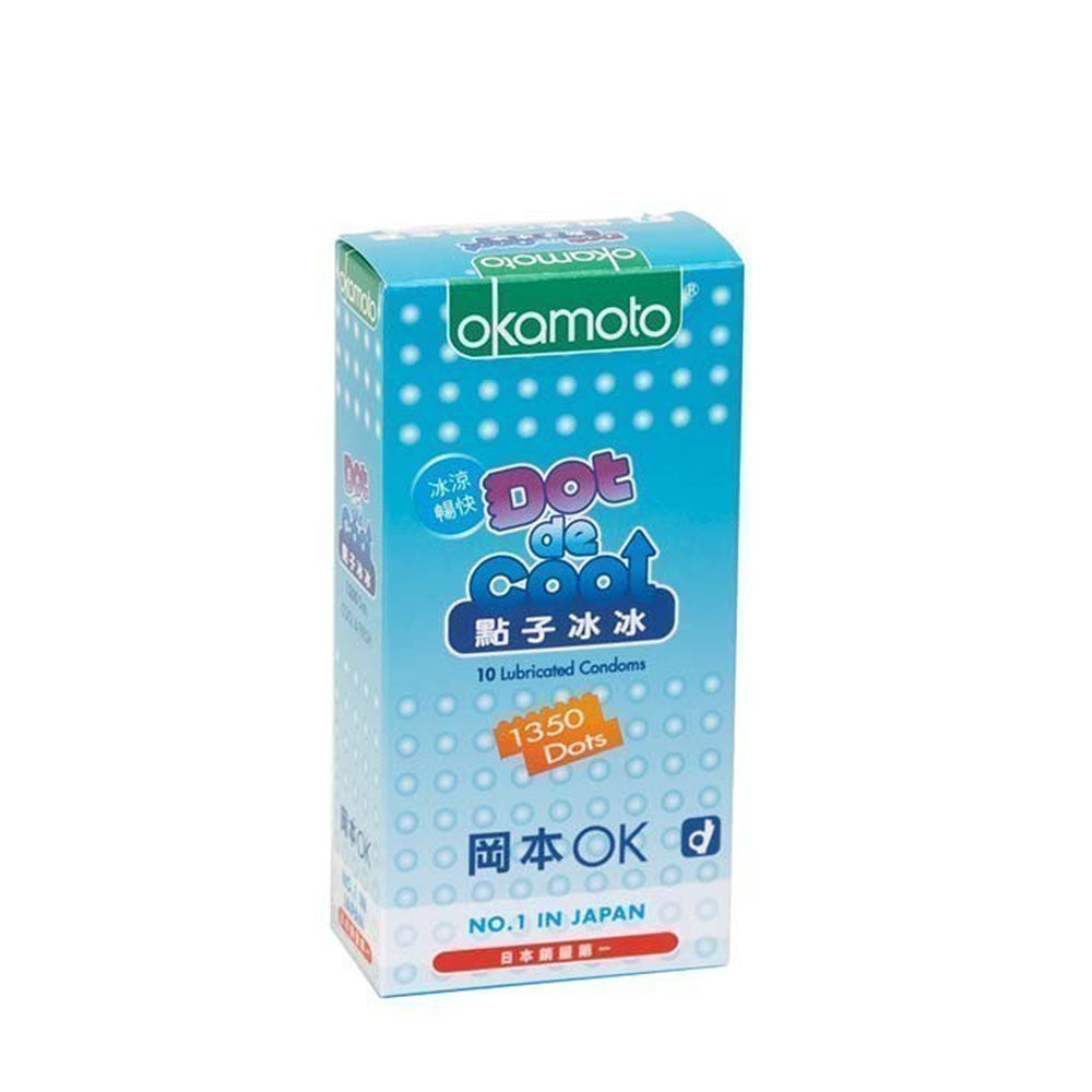 OKAMOTO DOT DE COOL CONDOM 10S