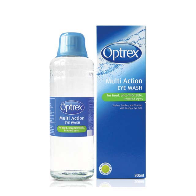 OPTREX MULTI ACTION EYE WASH 300ML | BIG Pharmacy Malaysia Official eStore