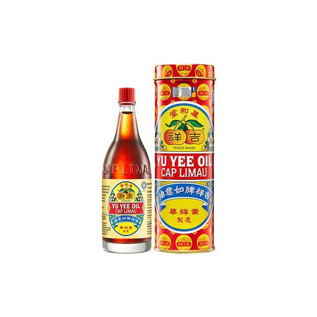 Huile Pour Bébé Yu Yee 48ml - Soulagement Des Coliques (Limau) - Huile Menthe Poivrée Et Girofle