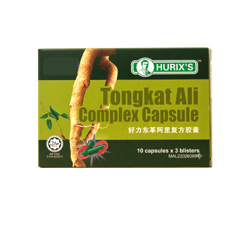 HURIX’S TONGKAT ALI COMPLEX CAPSULE 30S