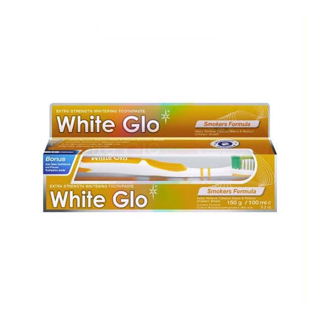 WHITE GLO SMOKERS FORMULA 150G