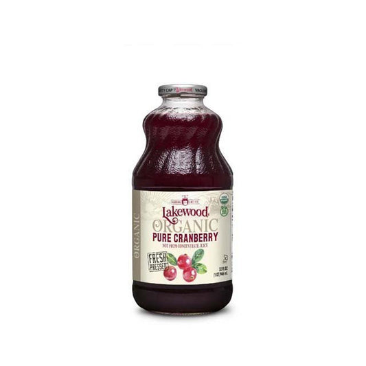 LAKEWOOD ORGANIC PURE CRANBERRY JUICE 946ML