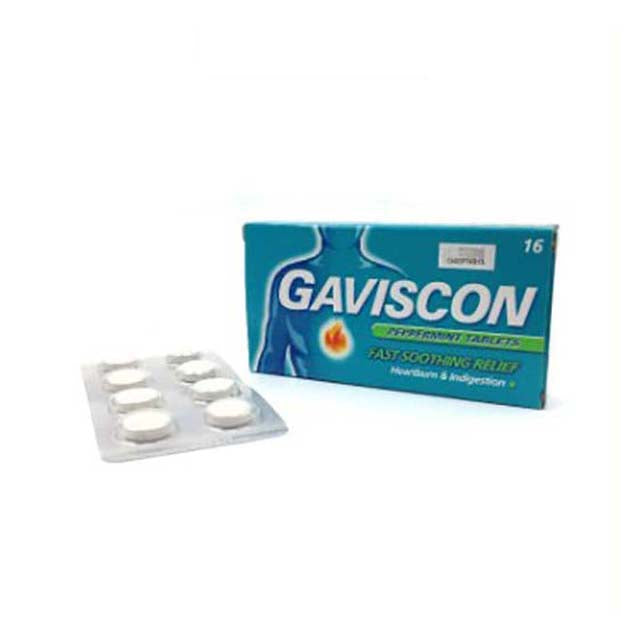 GAVISCON 250MG TAB 8SX2