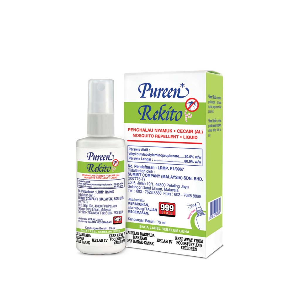 PUREEN REKITO MOSQUITO REPELLENT LIQ 75ML
