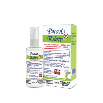 PUREEN REKITO MOSQUITO REPELLENT LIQ 75ML