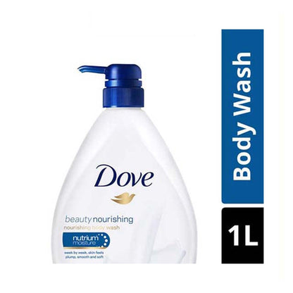 DOVE BODY WASH BEAUTY NOURISHING 1L