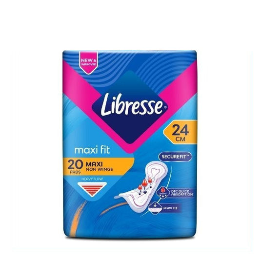 LIBRESSE MAXI NON WING 24CM 20S