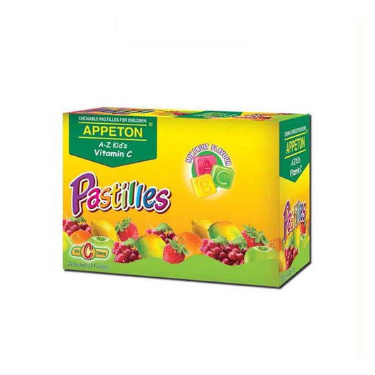 APPETON A-Z KIDS VITAMIN C 30MGPASTILLES 5S X 20 SACHETS