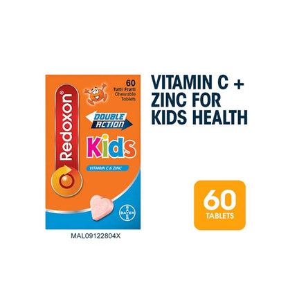 REDOXON DOUBLE ACTION KIDS 250MG CHEW 60S