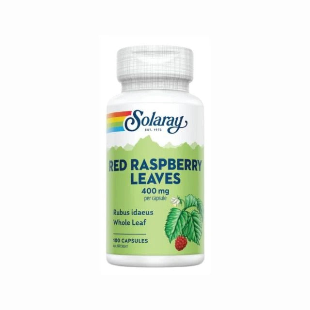 SOLARAY RED RASPBERRY LEAVES 100S