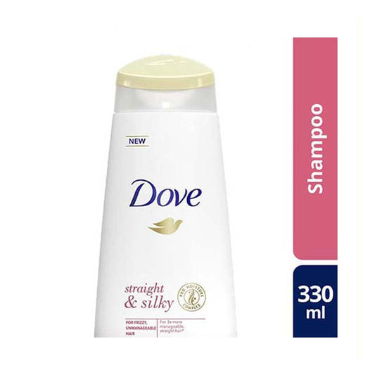 DOVE SHAMPOO STRAIGHT SILKY 330ML