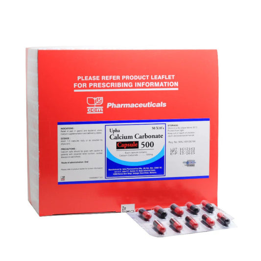 CALSONATE CAP 500MG 50X10S